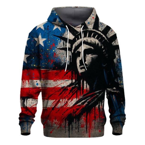 Graffiti Liberty Drift graphic hoodies