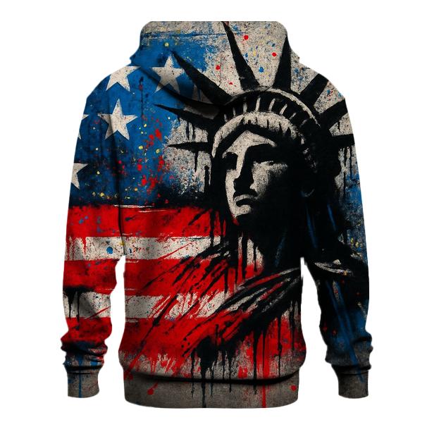 Graffiti Liberty Drift graphic hoodies