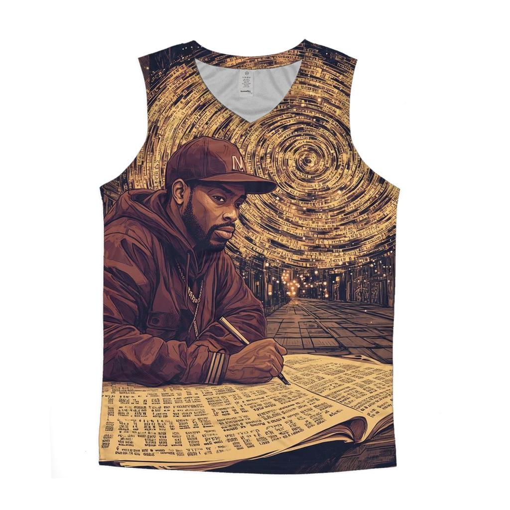 Concrete Poetry stylish racerback tanks