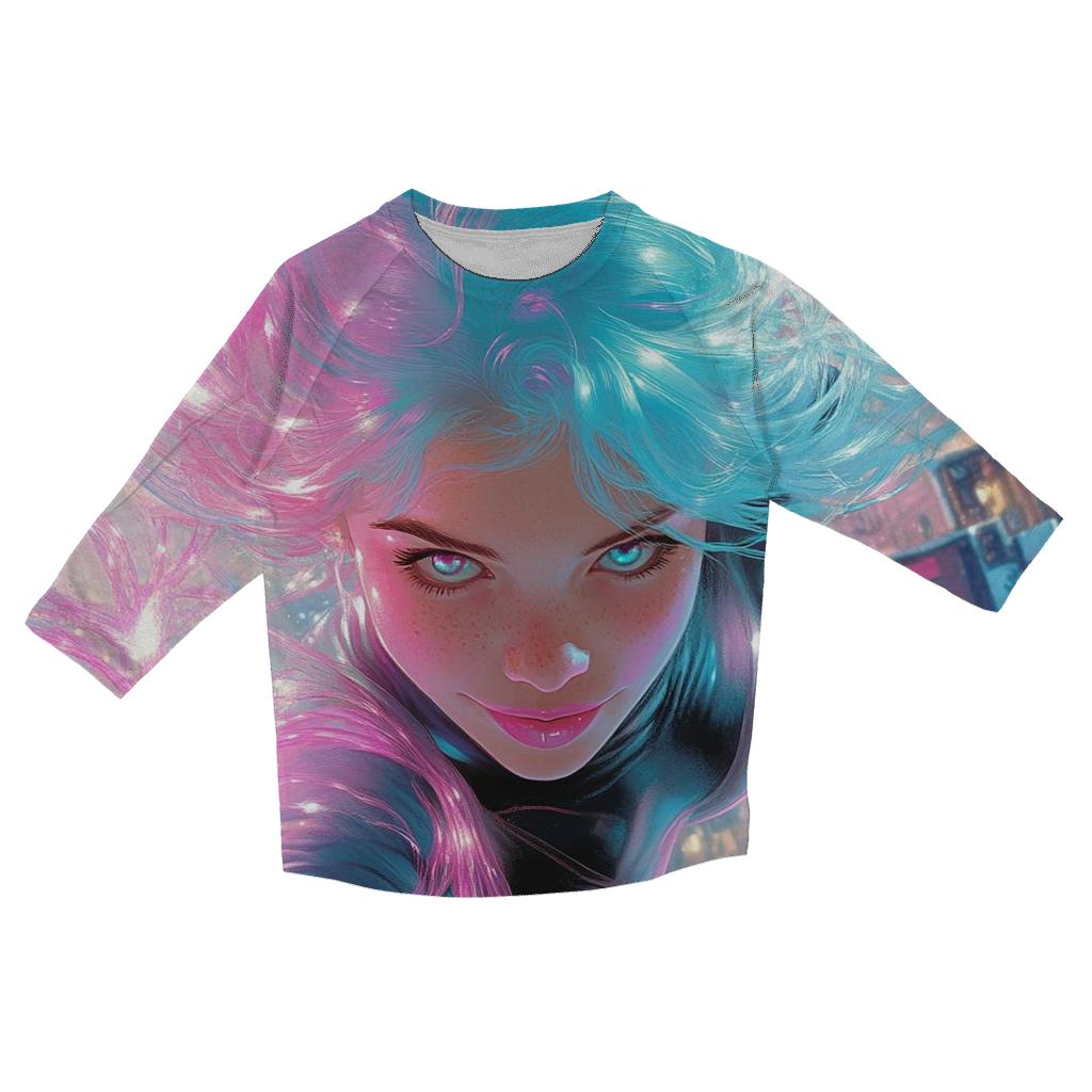 Xochitl Gomez: Kinetic Spark Of The Dreambound Apprentice designer 3/4 sleeve blouses