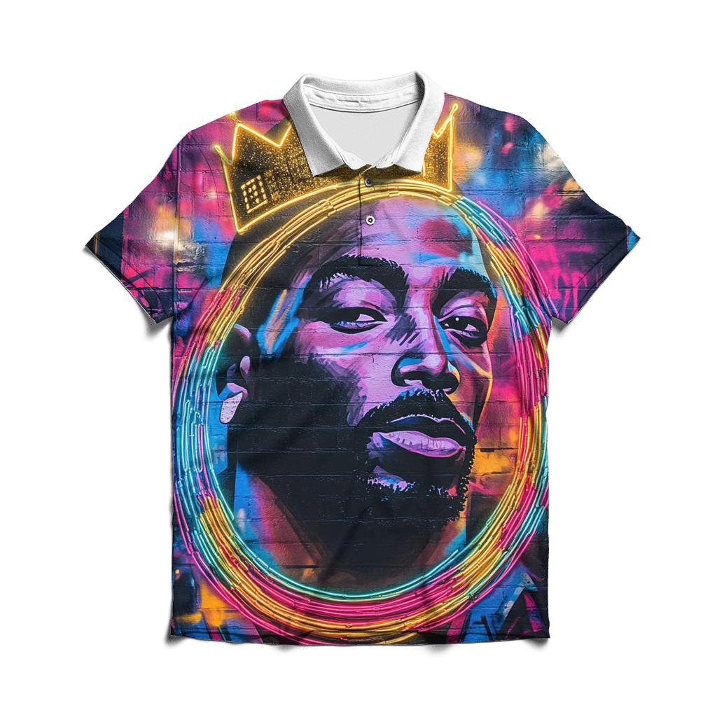 Crown And Cassette branded logo polo shirts