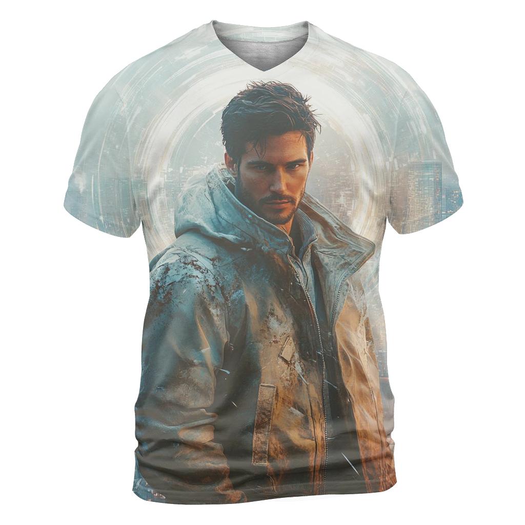John Krasinski: Heroic Everyman Of Multiversal Aspiration vibrant all-over design tees
