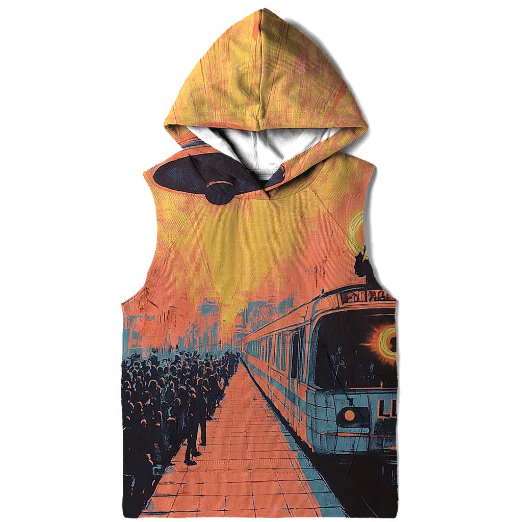 Brooklyn Neon Scriptures embroidered hoodies