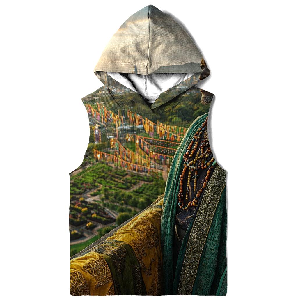 Forest Whitaker: Regal Sentinel Of Wakandan Dawn embroidered hoodies