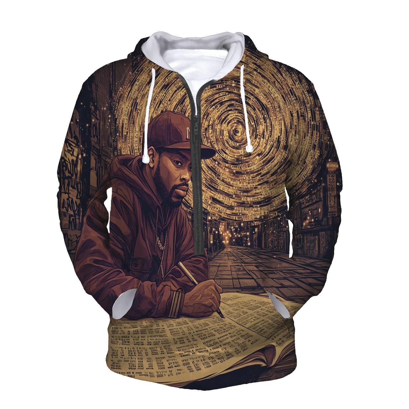 Concrete Poetry hoodie designs