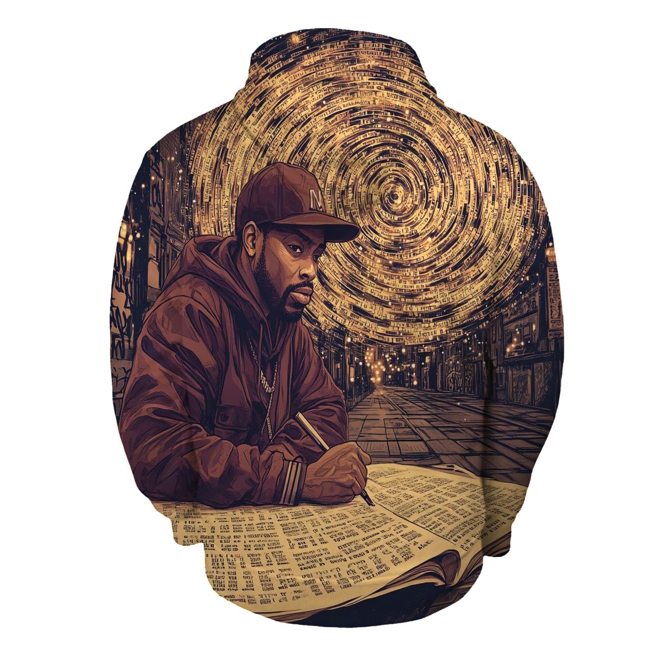 Concrete Poetry hoodie designs