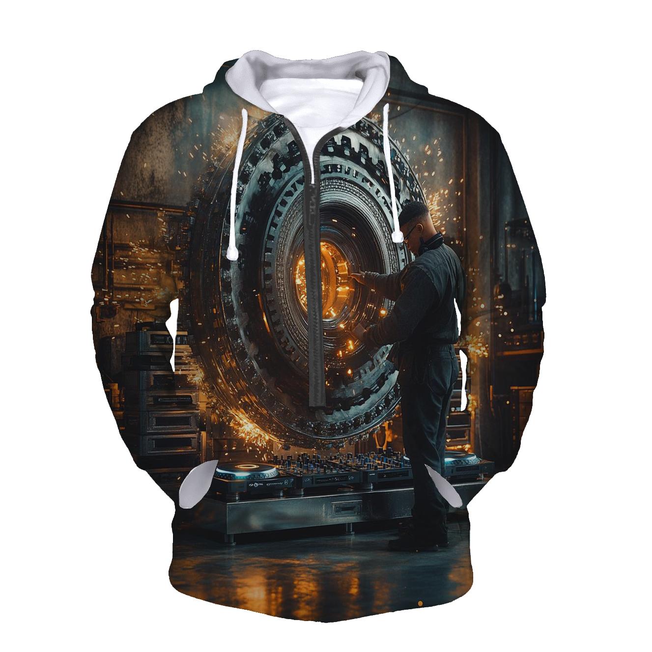 Dr Beats Garage zip-up hoodies