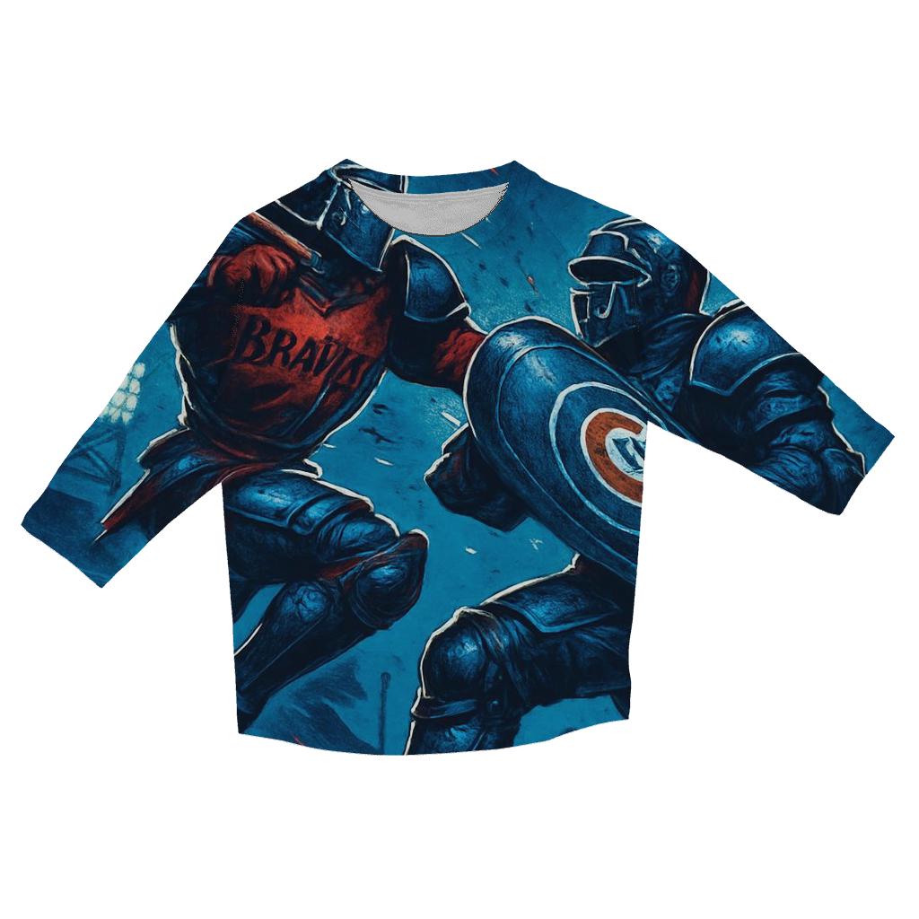 Midnight Diamond Duel stylish quarter sleeve tops