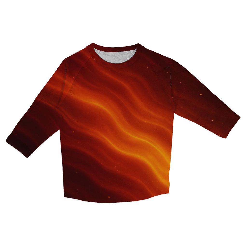 Molten Cascade designer 3/4 sleeve blouses