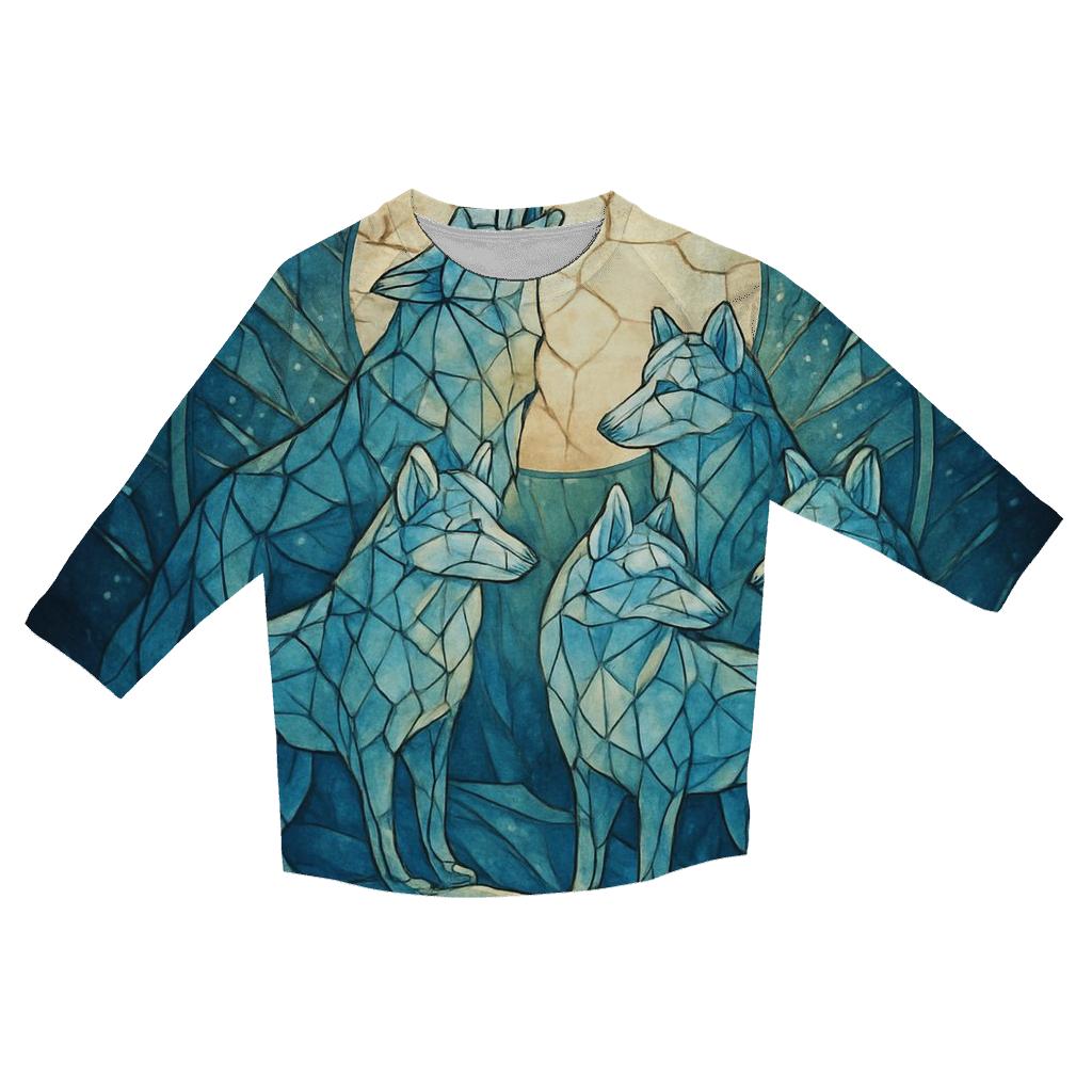 Lunar Mosaic Pack fashion 3/4 sleeve shirts