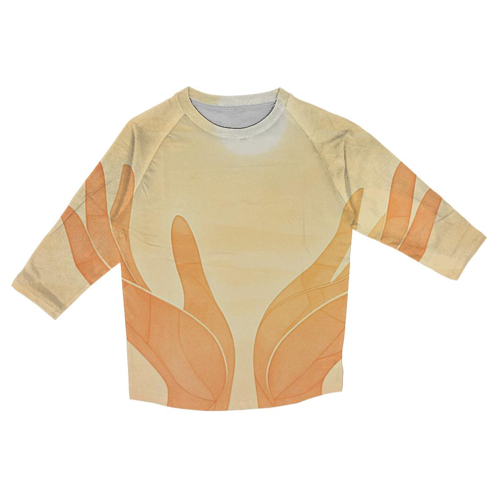 Open Hands Of Dawn casual three quarter sleeve shirts