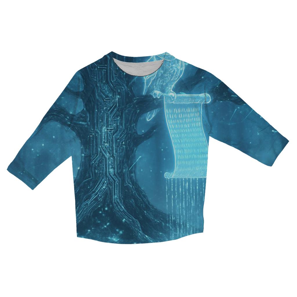 Binary Forest Sentinel casual three quarter sleeve shirts