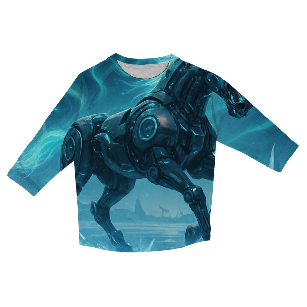 Circuit Stallion Aurora stylish quarter sleeve tops