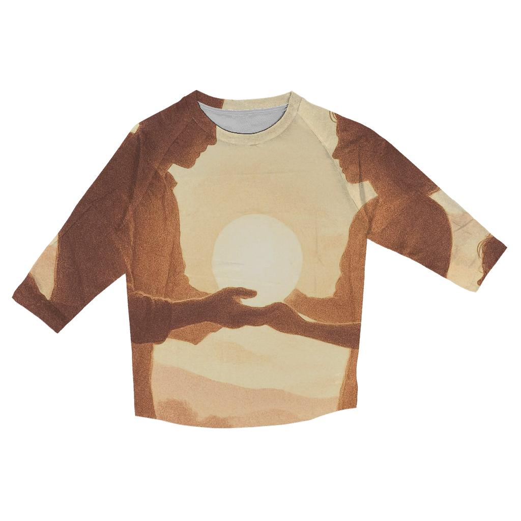 Generations Of Light casual three quarter sleeve shirts