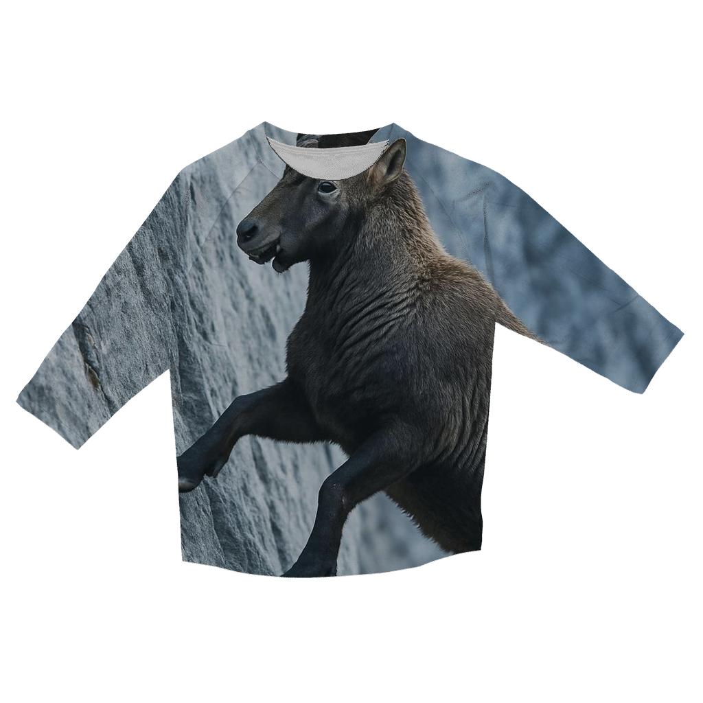 Alpine Ibex Vertical Ascent trendy 3/4 sleeve tops