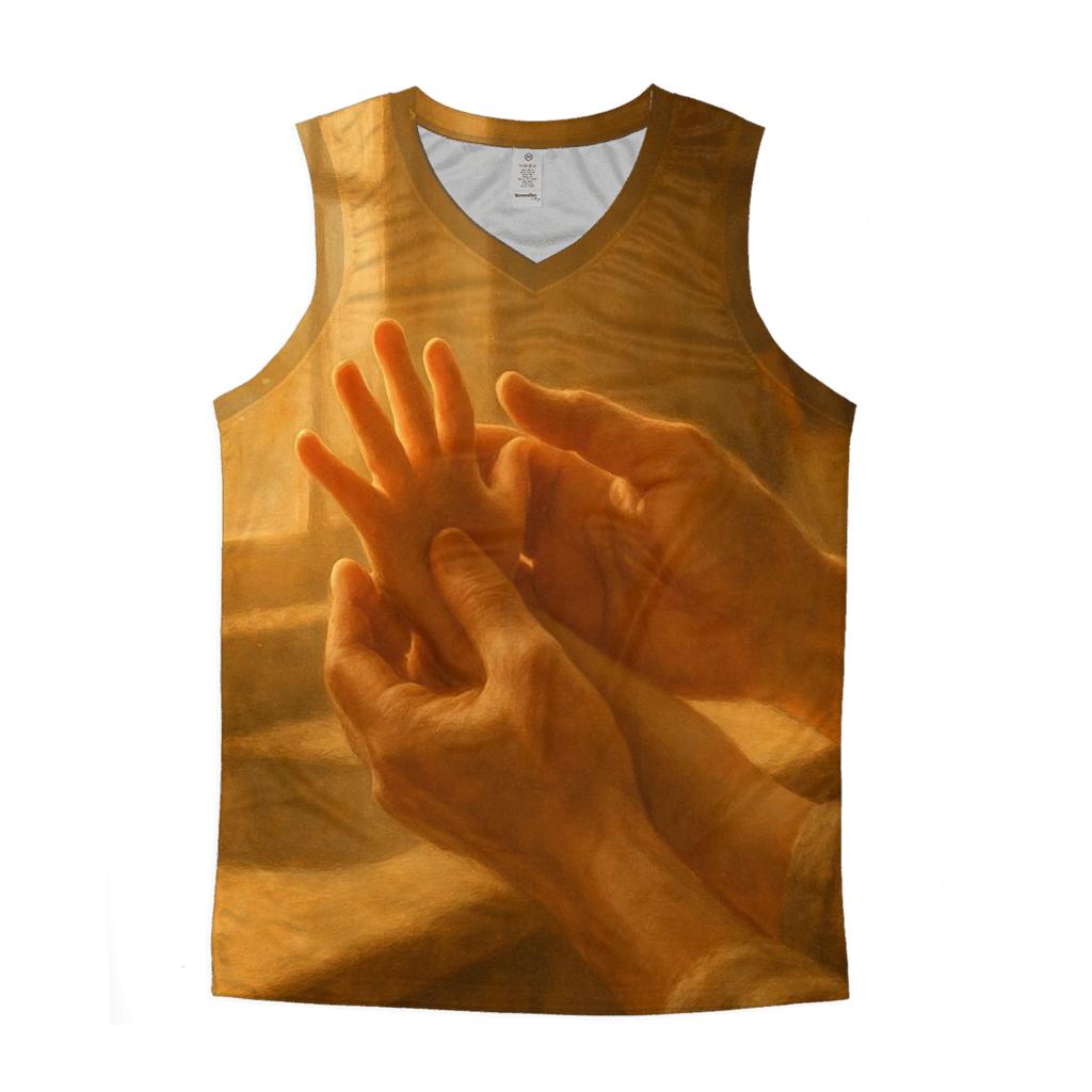 Hands That Build Tomorrow personalized athletic tanks