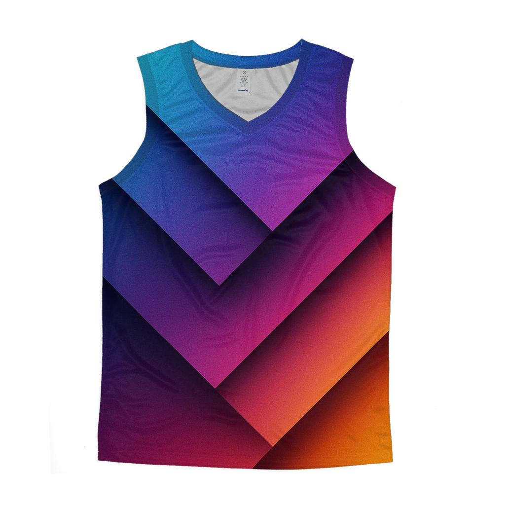 Chromatic Fold casual summer tank tops