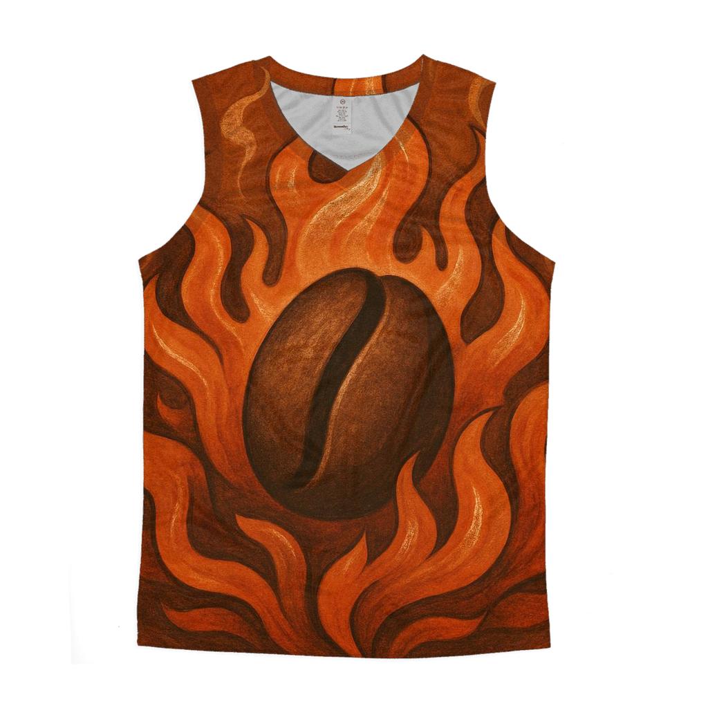 Roast Flame personalized athletic tanks