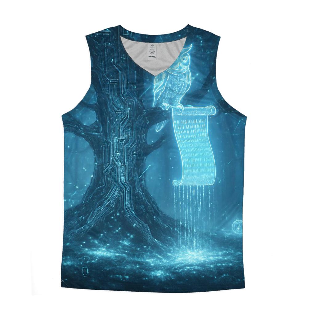 Binary Forest Sentinel custom tank tops