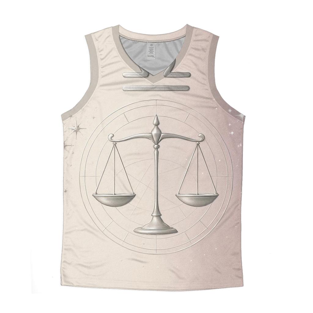 Libra Scales Balance Symbol casual summer tank tops