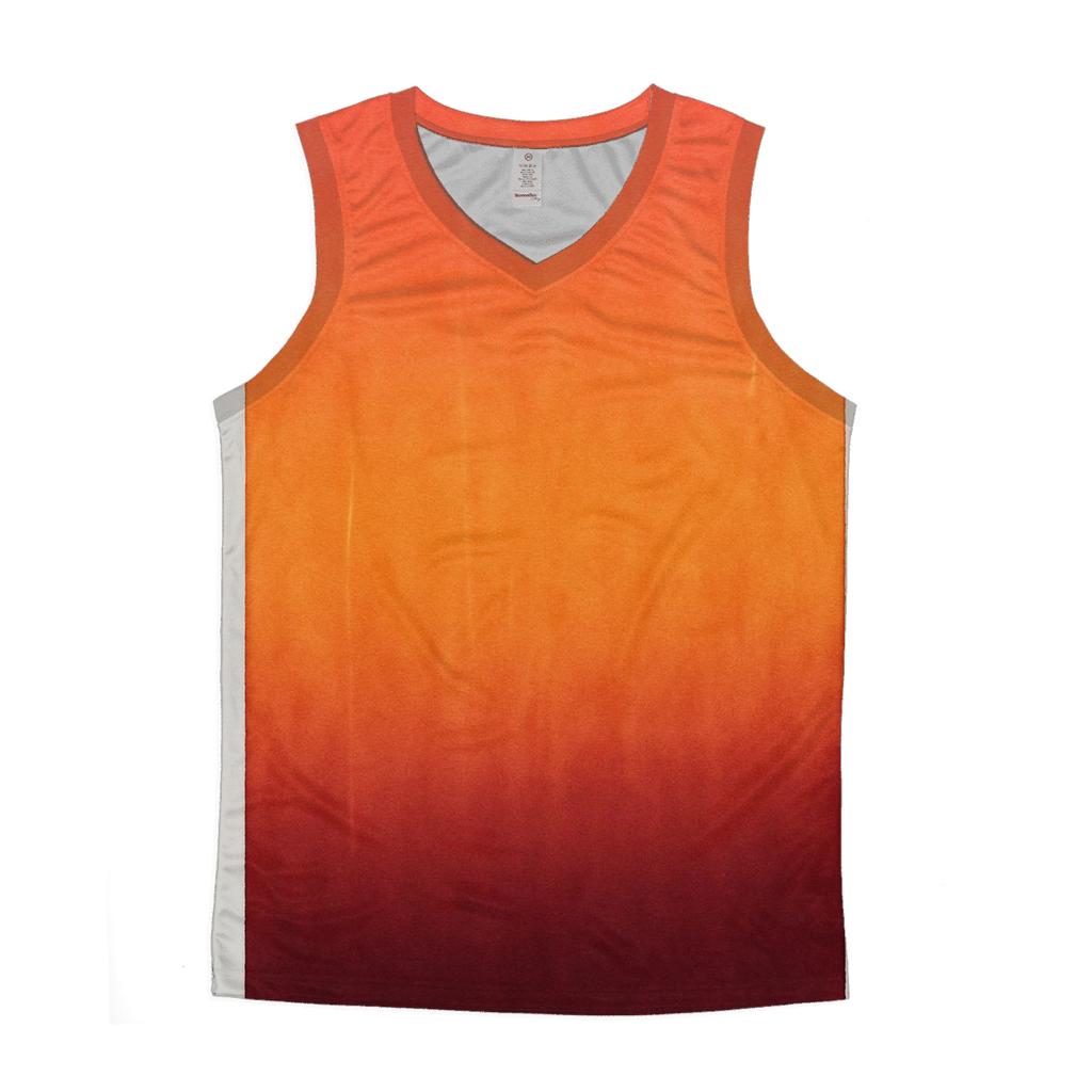 Overdye Sunset Ombre trendy fitted tank tops