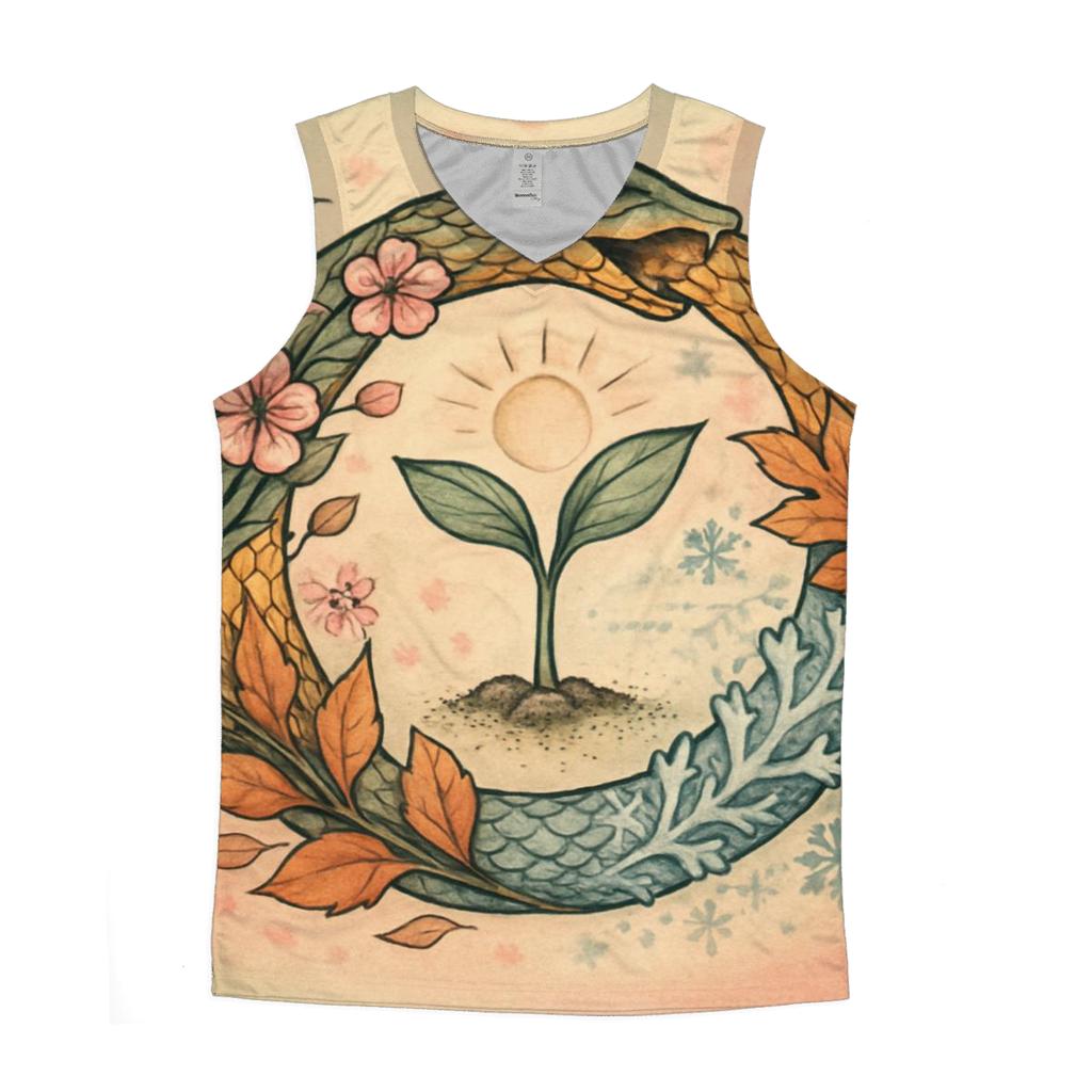 Ouroboros Garden Of Seasons designer workout tanks