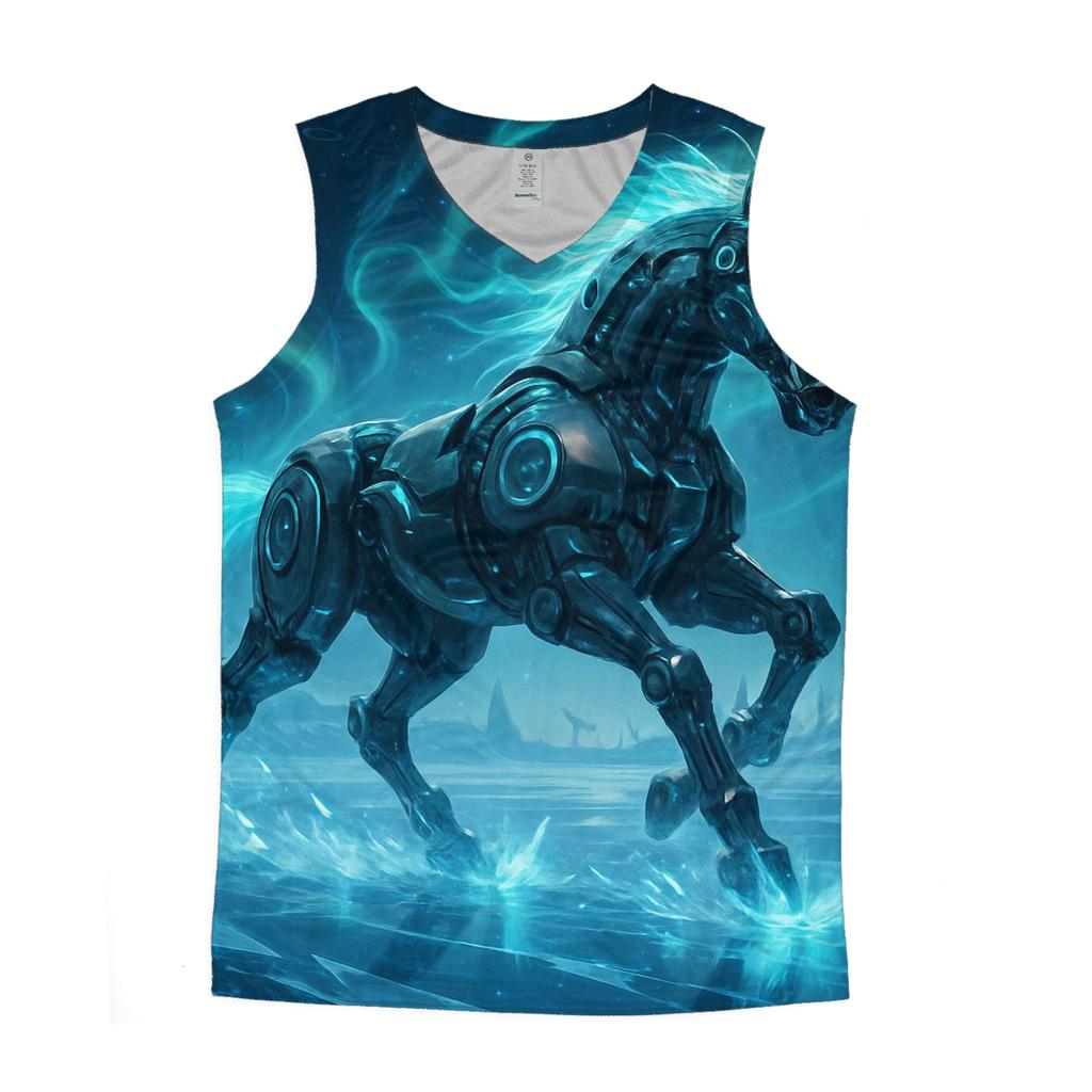 Circuit Stallion Aurora personalized athletic tanks
