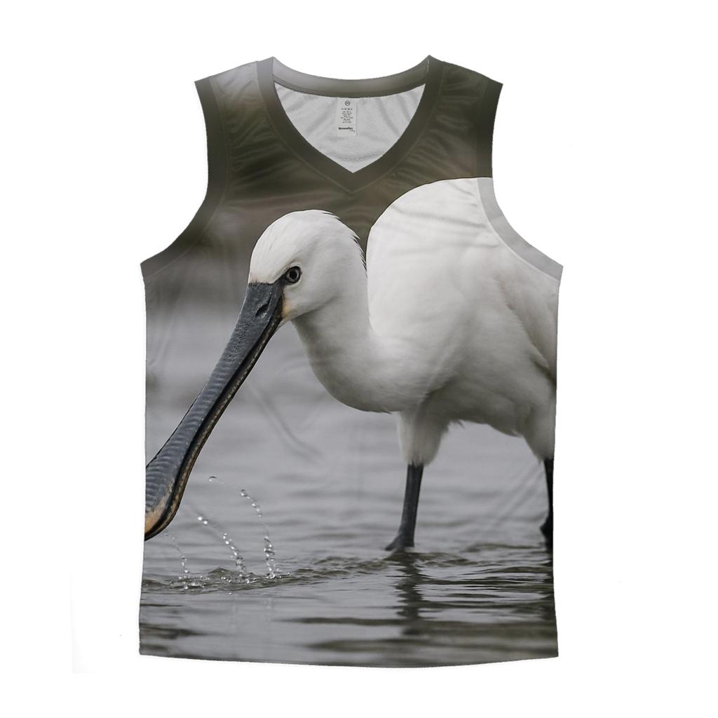 Estuary Spoonbill Forage stylish racerback tanks