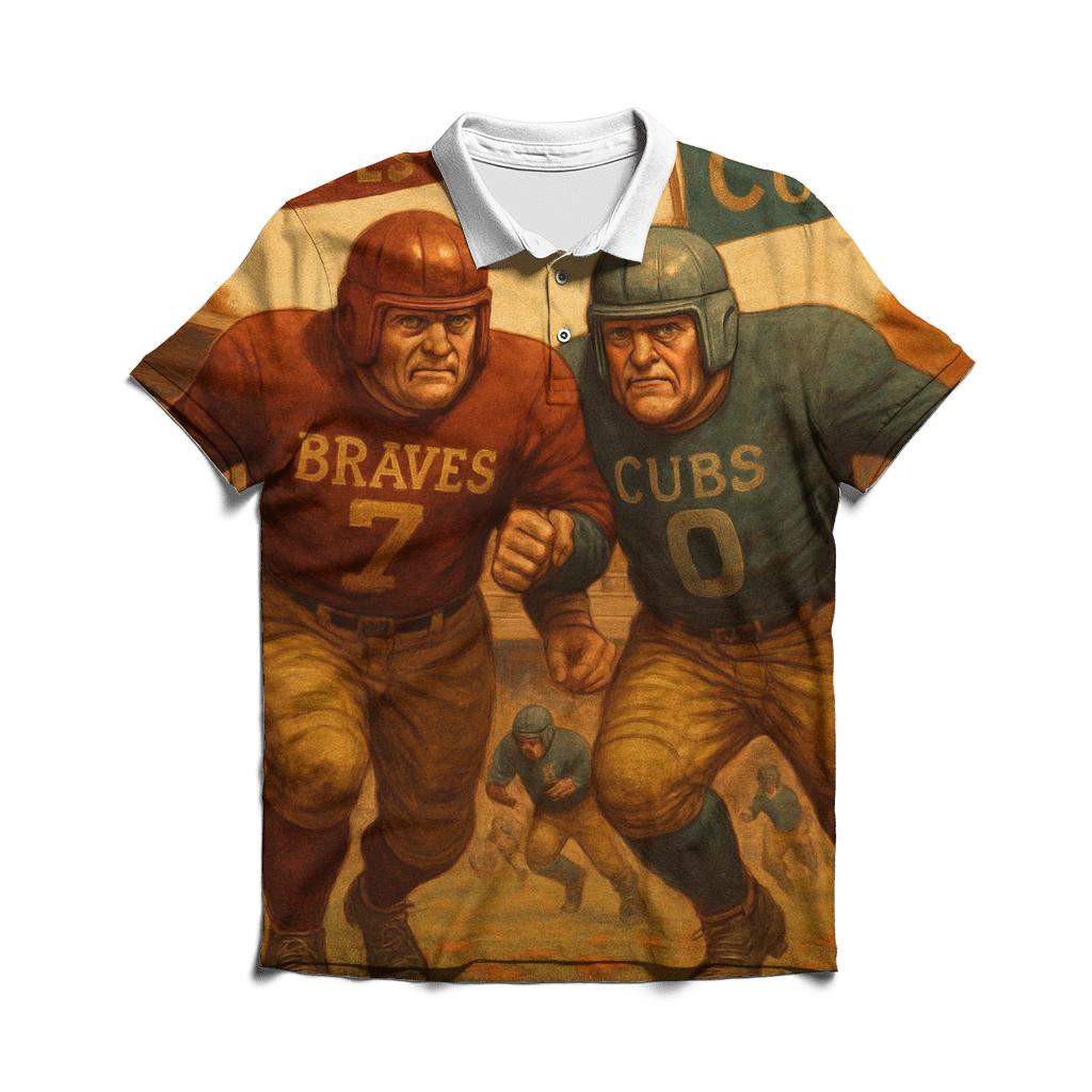 Heritage Clash On The Field casual sports polo shirts
