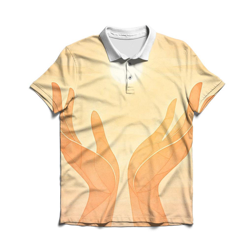 Open Hands Of Dawn personalized polo shirts