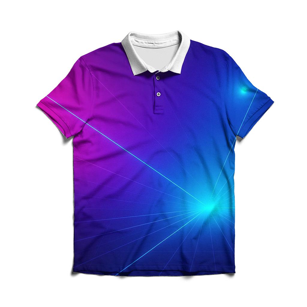 Neon Drift classic pique polos