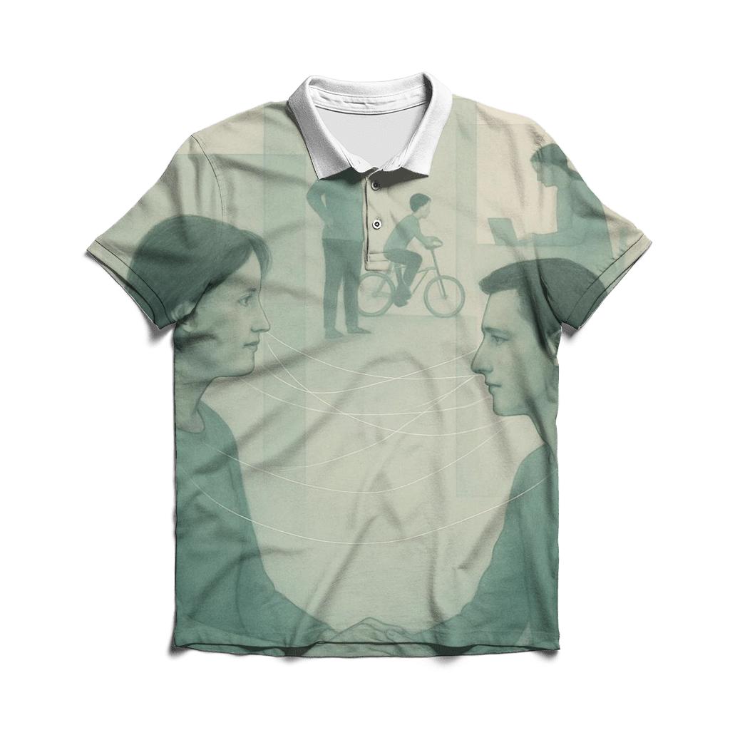 Unseen Threads embroidered polo tops