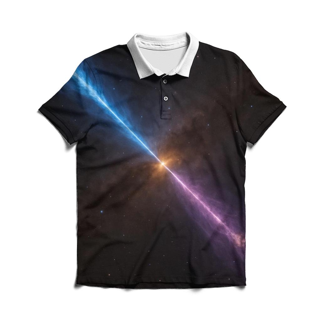 Bipolar Jet Outflow Pillars stylish collar polo tees