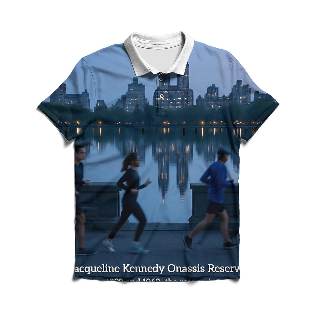 Reservoir Mirror Skyline stylish collar polo tees