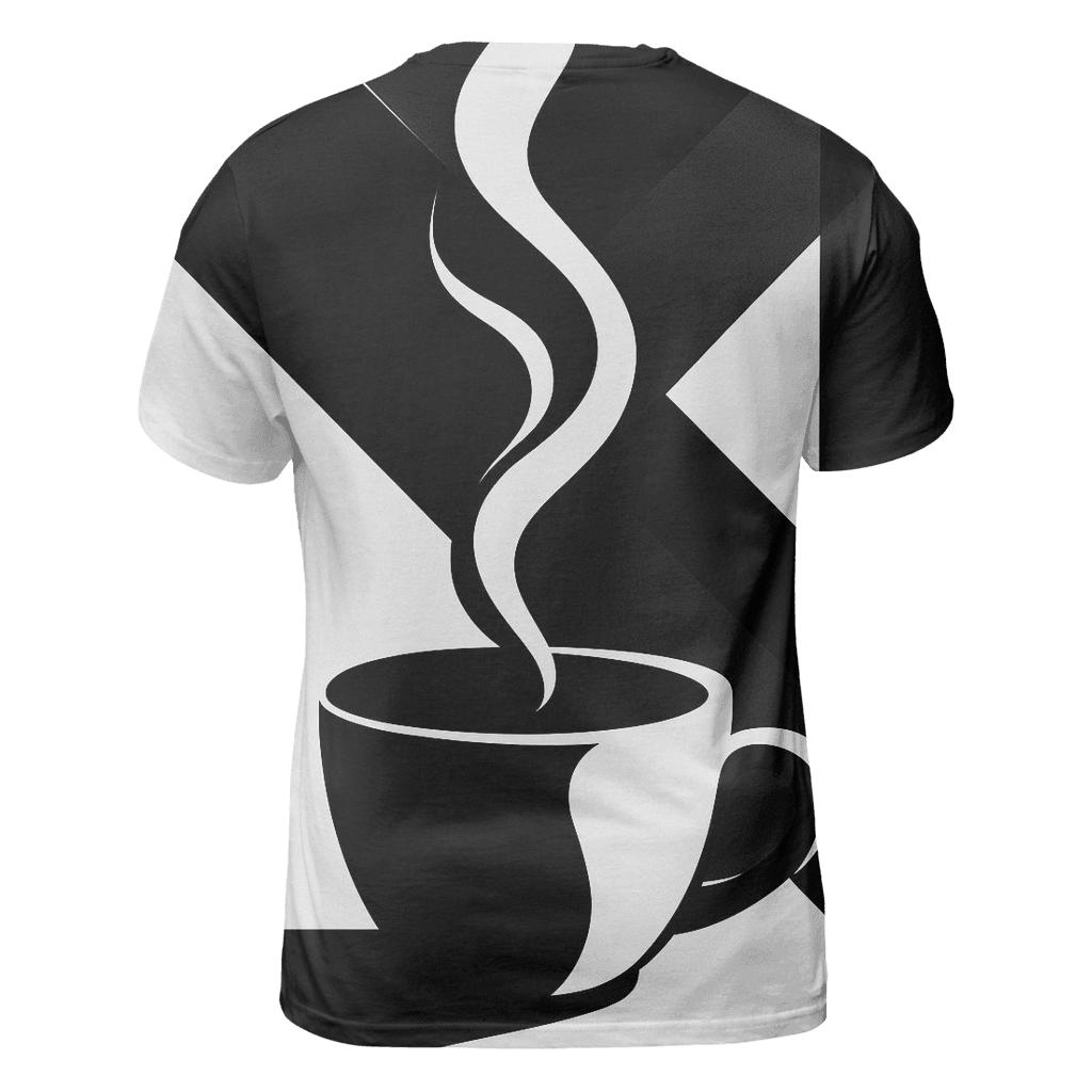 Steam Spiral creative print fashion shirts
