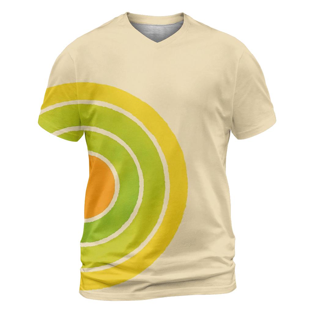 Citrus Offcenter Bullseye designer pattern shirts