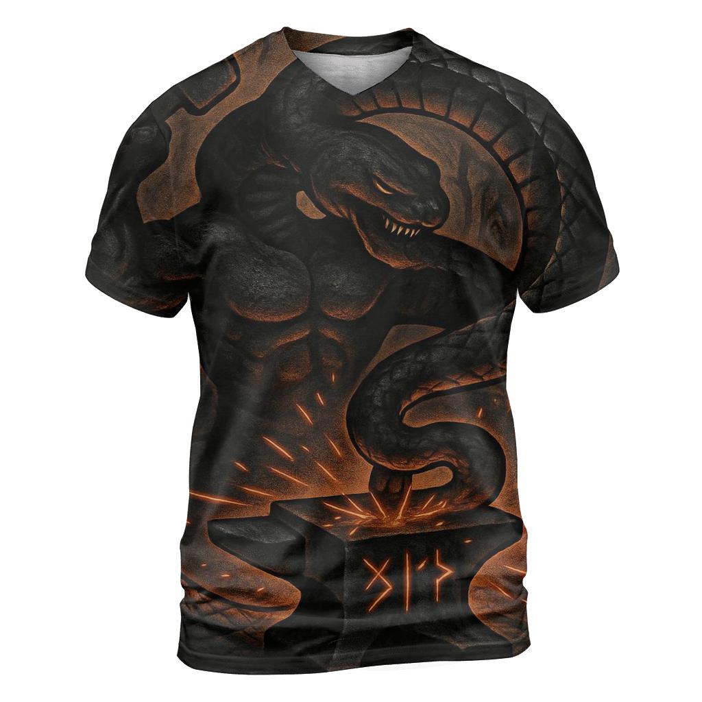 Forge Of The Serpent Ouroboros personalized full print shirts