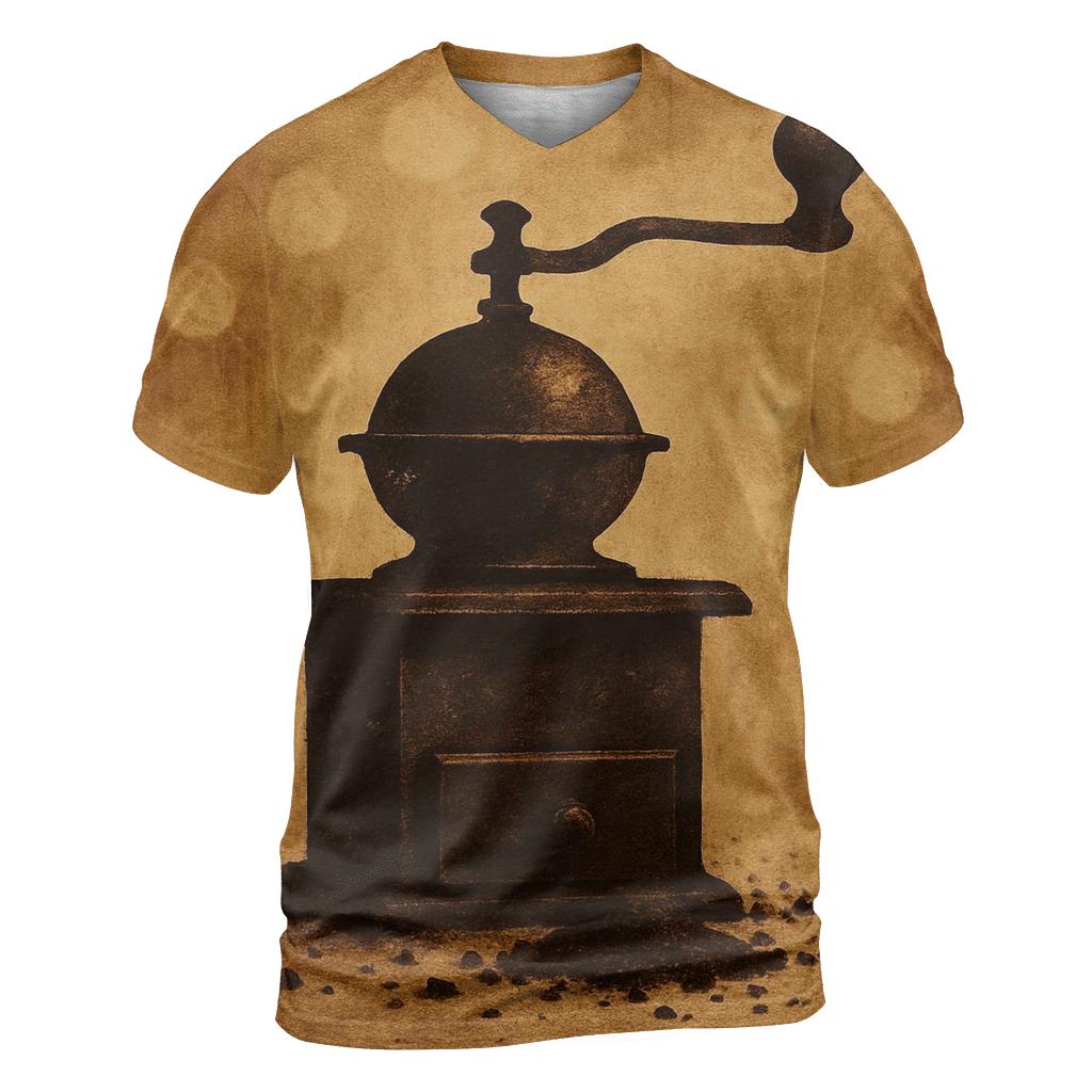 Vintage Mill artistic all-over print tops