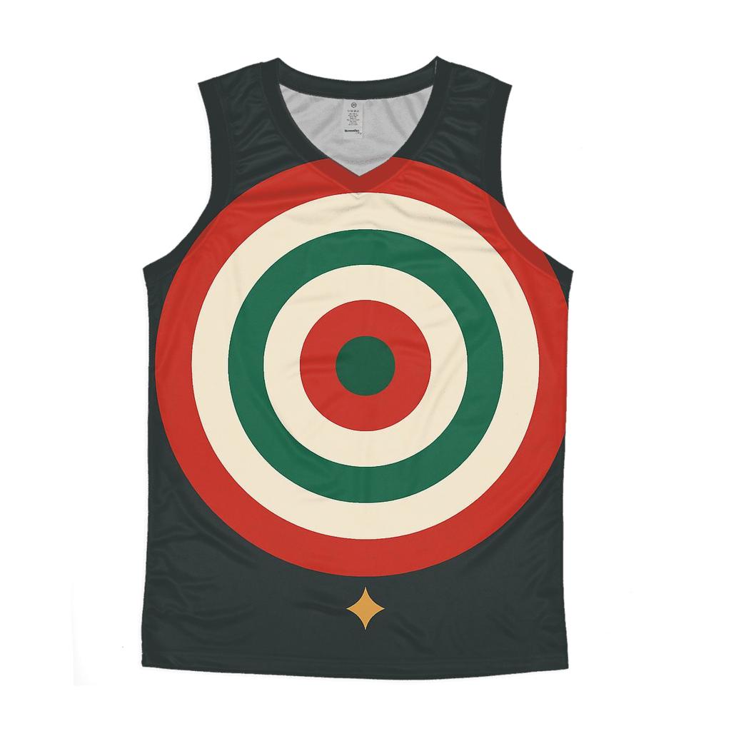 Ornament Ring Mandala sports performance tank tops