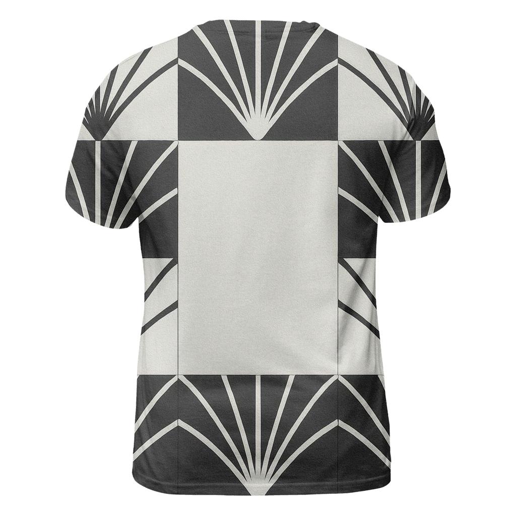 Filter Grid creative print fashion shirts