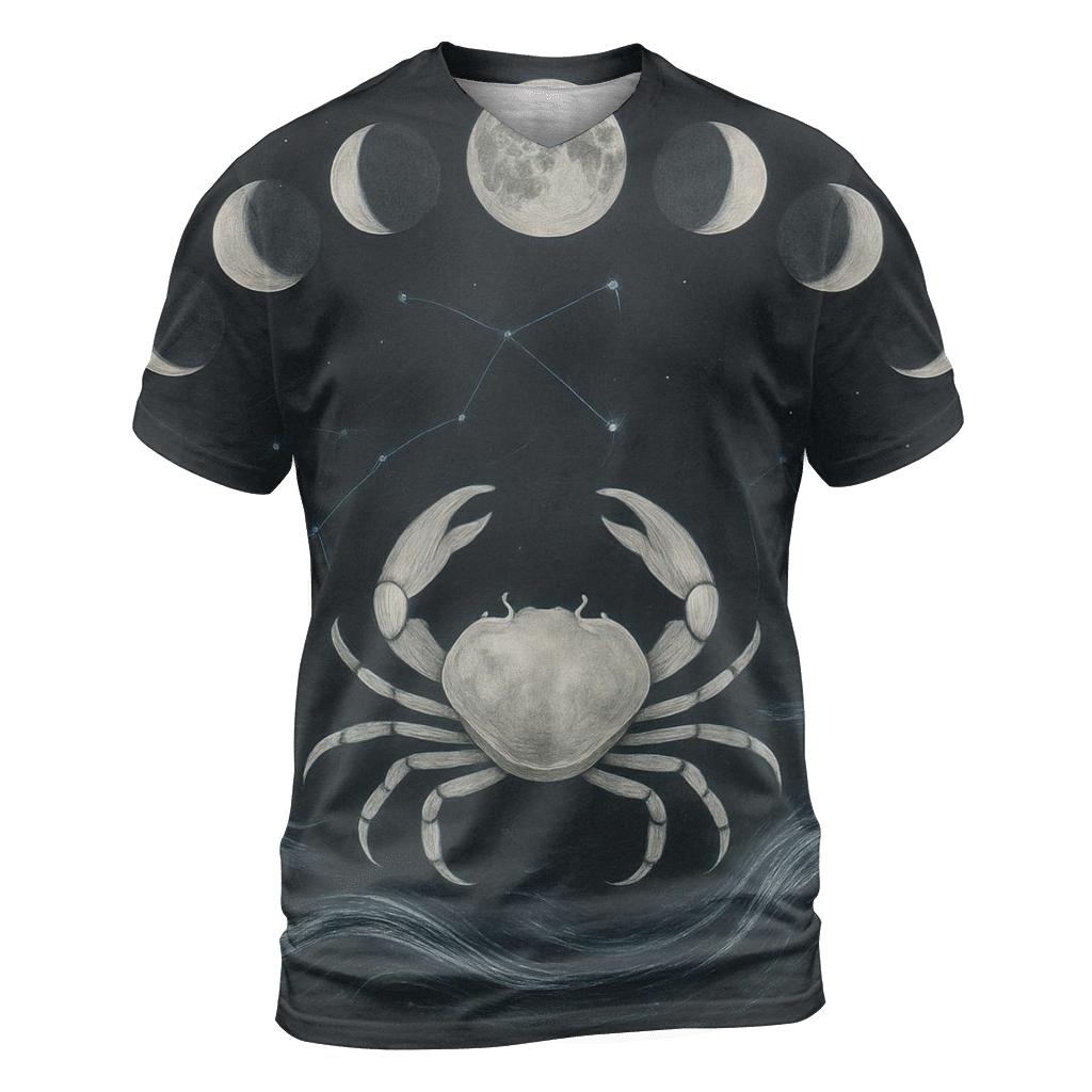 Cancer Moon Phase Cycle personalized full print shirts