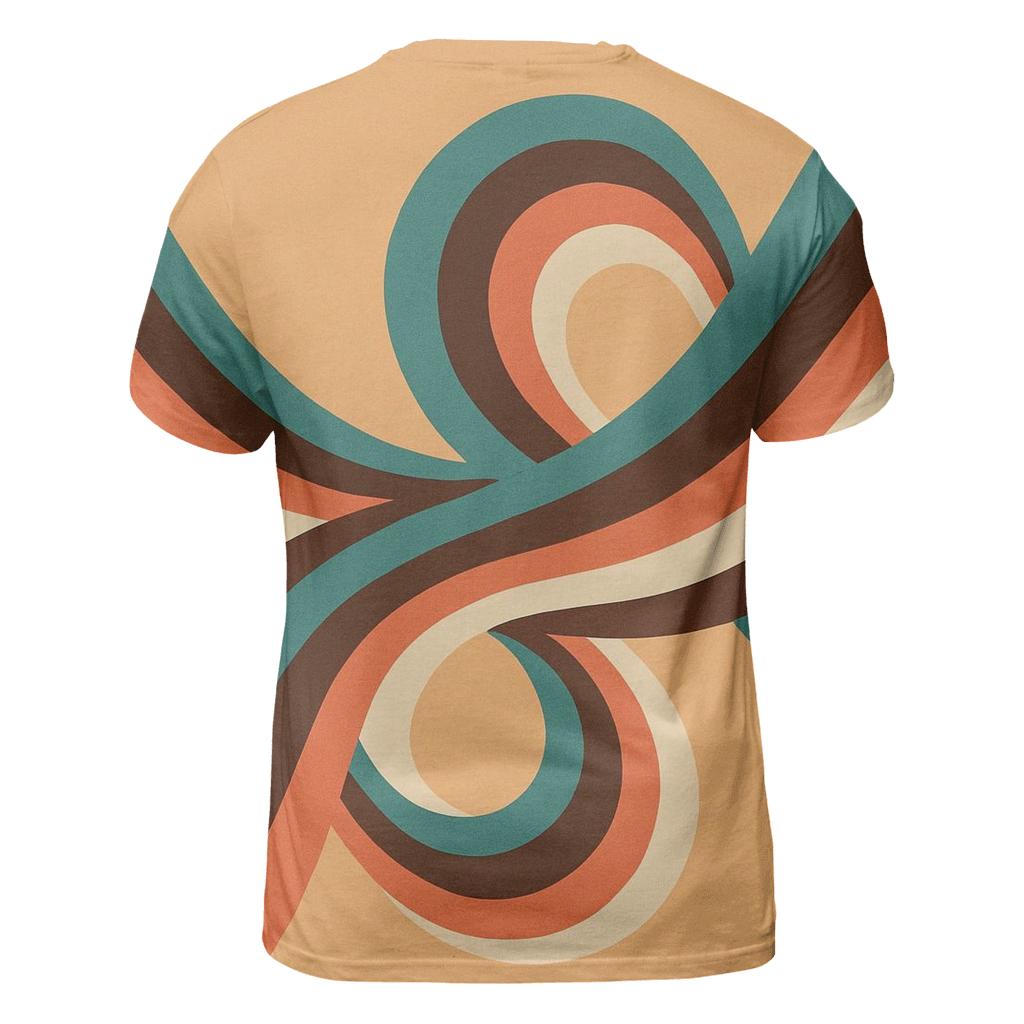 Groovy Wave Loop personalized full print shirts