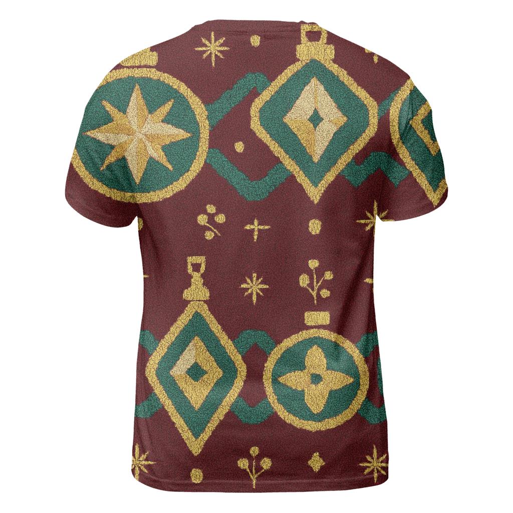 Ornament Ribbon Tapestry Design creative print fashion shirts