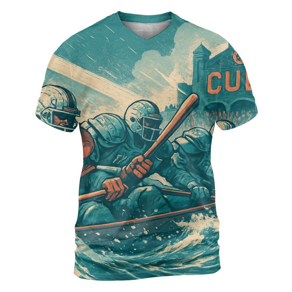 Harbor Rivalry Charge trendy printed shirt styles