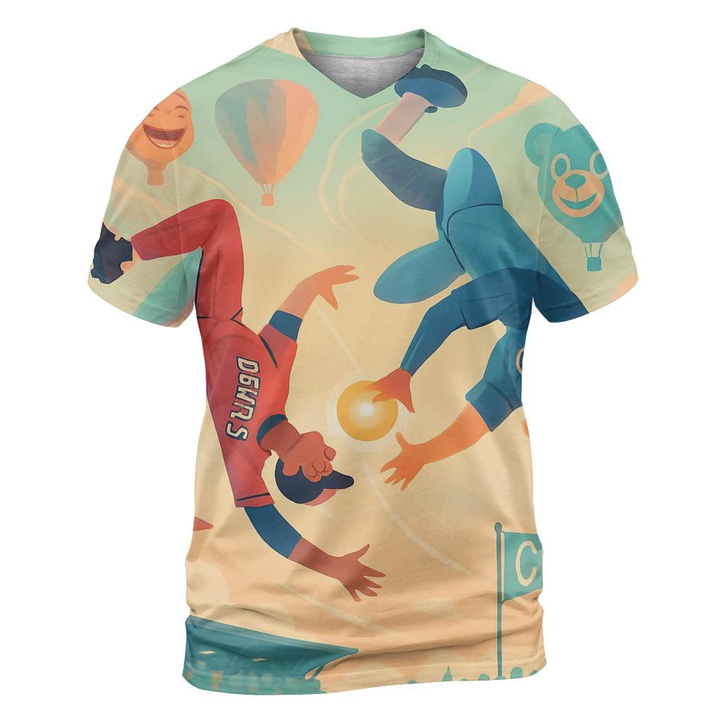 Skyscape Double Play trendy printed shirt styles