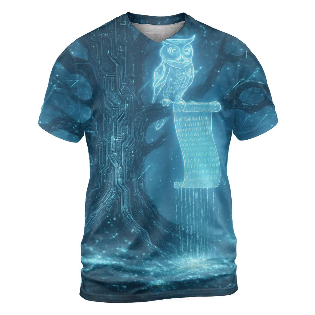 Binary Forest Sentinel custom all-over print shirts