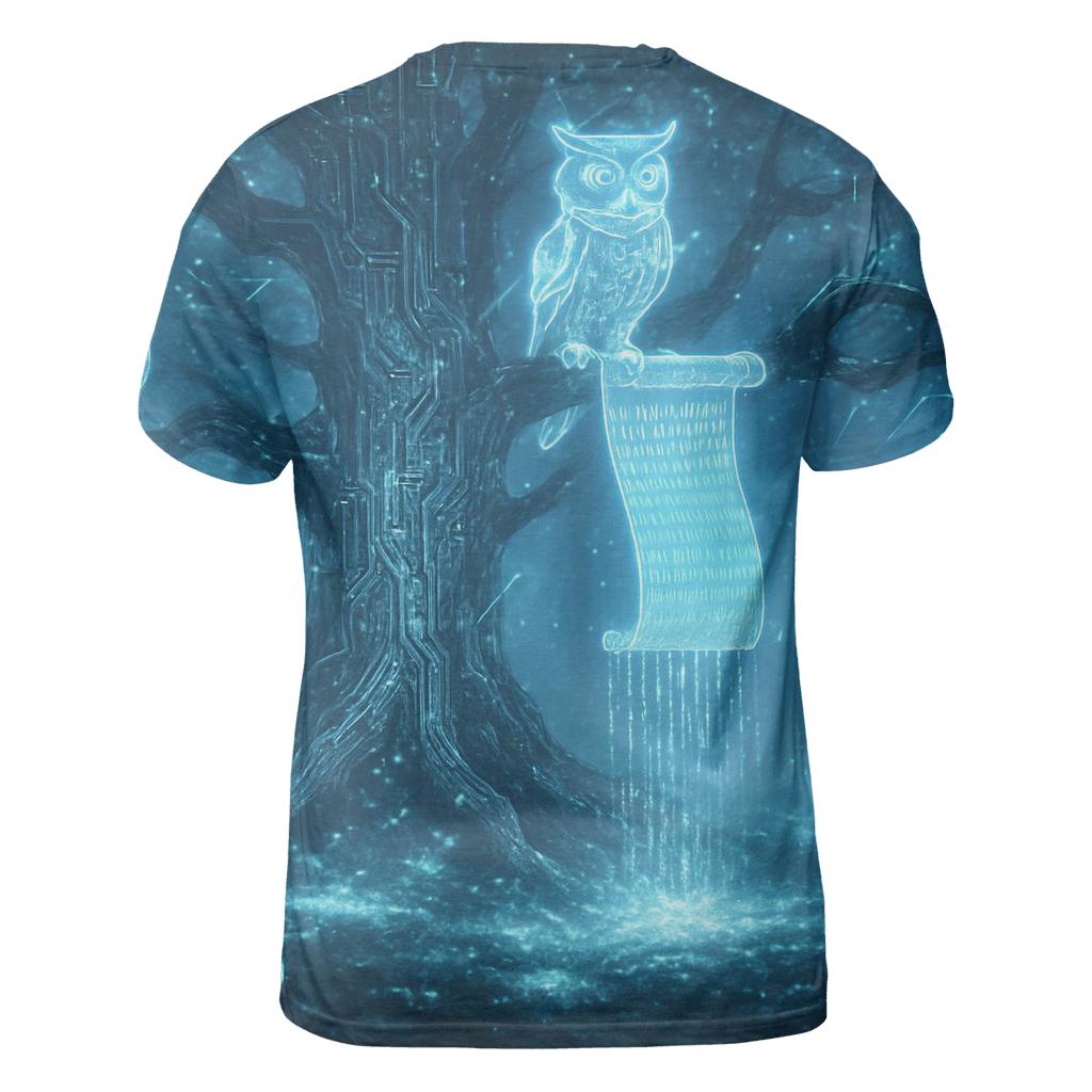 Binary Forest Sentinel custom all-over print shirts