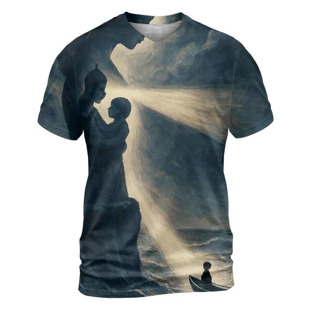 The Silent Lighthouse artistic all-over print tops