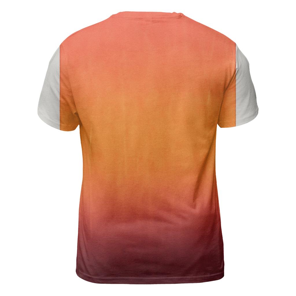 Overdye Sunset Ombre personalized full print shirts
