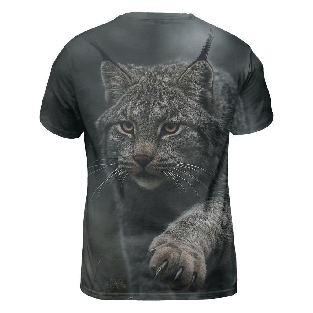 Boreal Lynx Ambush statement graphic shirts